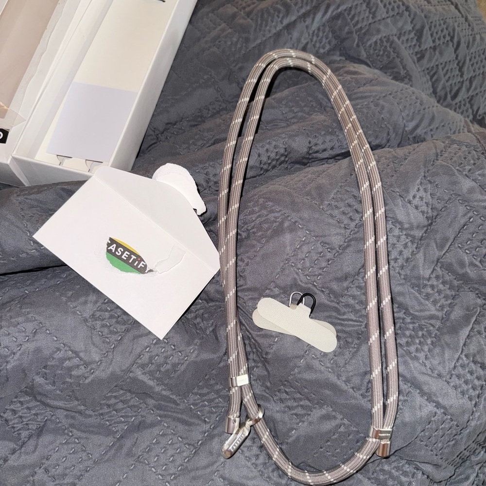 Casetify Gray Wristband